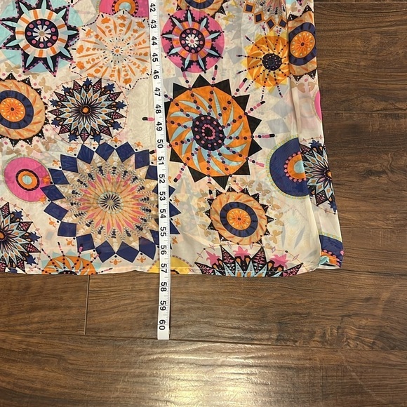 Cals Maxi Lightweight Sheer Flowy Dress , Sz. S. - Picture 11 of 13